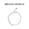 MELISSA&ROSELLA  双生系列立体方块链条珍珠项链/手链/耳坠 商品缩略图4