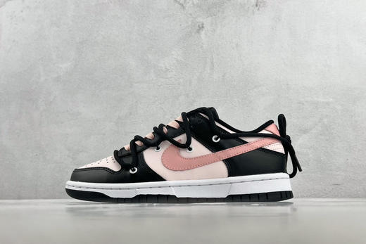 YC纯原 350🉐️
【定制球鞋】 Nike Dunk Low Black 东京树莓 GS 黑粉 商品图0