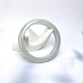 翡翠手镯-冰底宽条