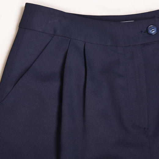 圣三利女装 新款简约时尚锥形纯色肌理九分烟管女裤SL2016120 商品图4