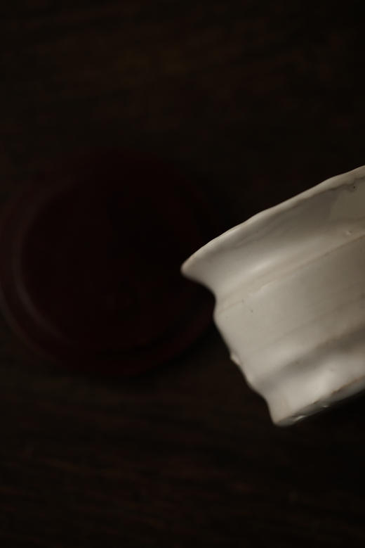 中田雄一39白釉Delft茶入 木盖 商品图3