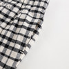 马克珍妮秋装新款 女童黑白格纹纯棉休闲裤萝卜裤231583 商品缩略图4