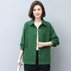 HR WY91109气质通勤外套时尚优雅纯色简约开衫 商品缩略图2