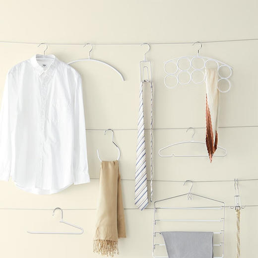 儿童衣架 拉米 白色 5个装 商品图1