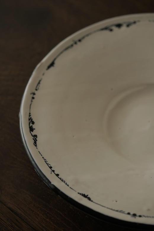 中田雄一38色绘Delft大皿 商品图1