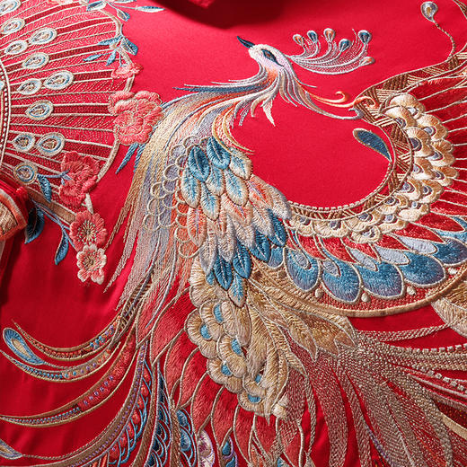 多喜爱 喜玫瑰婚庆床上用品十件套 东方喜事cs 商品图2