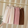 【女童雪尼尔长裤】女童裤子春秋季新款阔腿裤儿童洋气外穿弹力直筒裤秋冬休闲裤 商品缩略图0