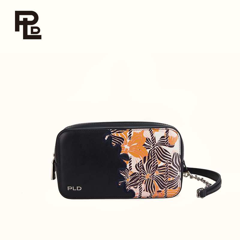 保兰德PLD东方雅奢拥抱系列腰包体制内通勤中国包头层牛皮