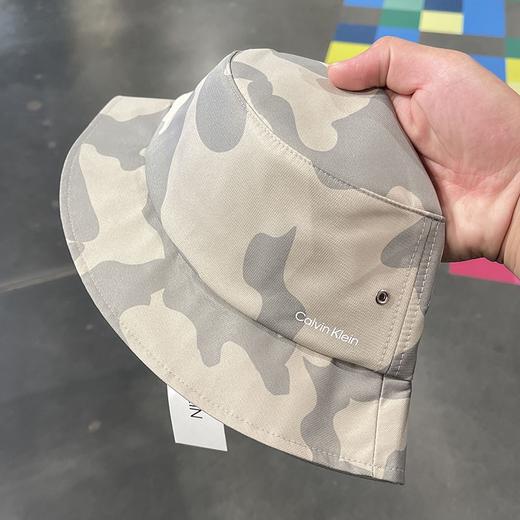 夏季新款 Calvin Klein/CK 男士迷彩户外休闲遮阳圆帽 商品图0