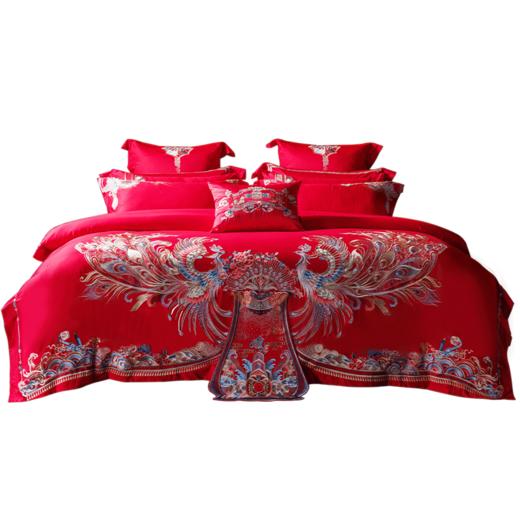 多喜爱 喜玫瑰婚庆床上用品十件套 东方喜事cs 商品图5