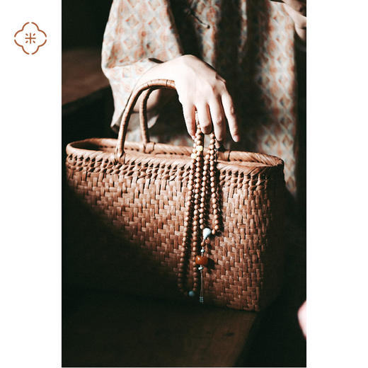 米马饰物 “清柔美善”天然印度官料老山檀 108颗手持念珠 商品图2