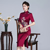 喜婆婆装旗袍高贵婚宴礼服修身连衣裙LHS-20262 商品缩略图2