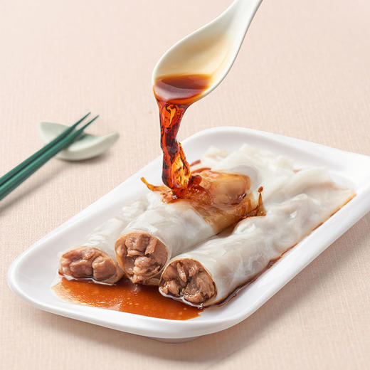 广州酒家 猪肉肠粉虾仁肠粉2盒装方便速冻食品肠粉懒人早餐广式早点 商品图4