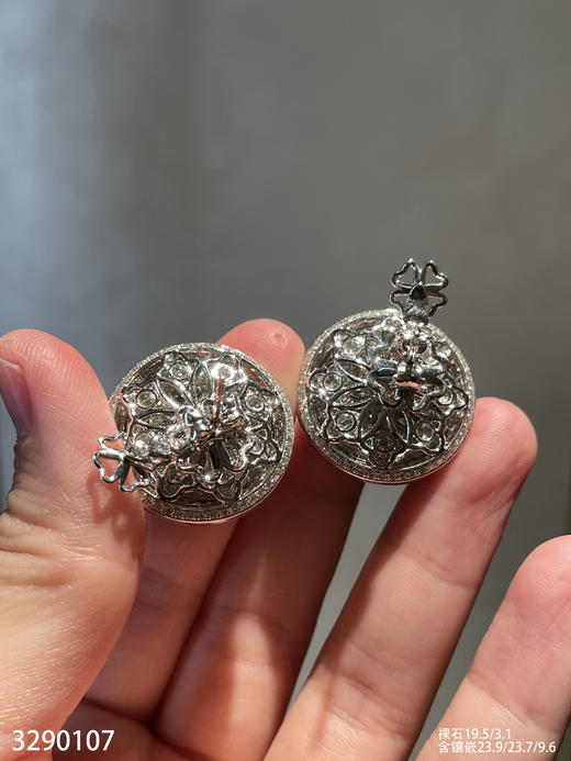 平安扣耳钉【3290107】具体价格微信咨询 商品图7