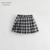 马克珍妮秋装新款 女童学院格子百褶半身裙 儿童短裙231501 商品缩略图0