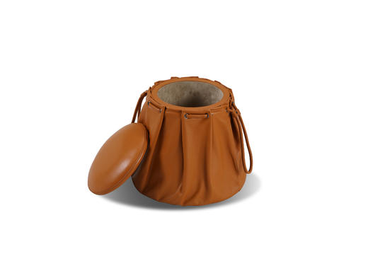 Bucket 圆凳 | 皮布面料可选，详询客服 商品图1