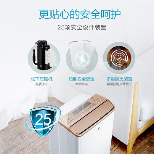 松下（Panasonic） 除湿机/抽湿机 大功率双重除湿净化除菌家用干衣工业地下室卧室除湿器空气干燥机 33L-双重除湿金 F-WYP66XC-P 商品图8
