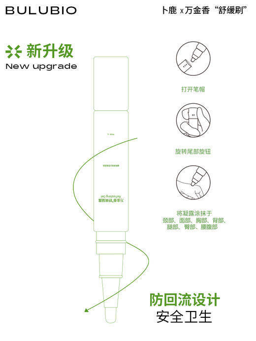 卜鹿万金香舒爽凝露护肤防蚊虫叮咬止痒清凉舒缓修护凝露清爽消肿 商品图1