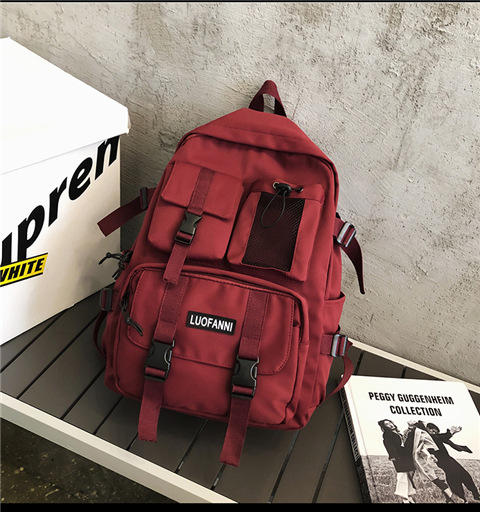 【开学季】新款潮酷双肩包初中生高中生书包时尚防水双肩包 0257 商品图6