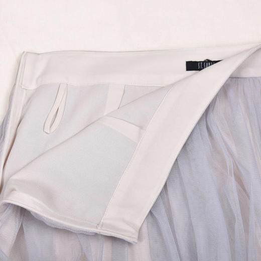 圣三利女装  甜美气质双层网纱散摆半身裙SL2035127 商品图4