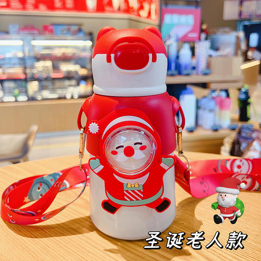 【趣味保温杯！长效保温】儿童保温杯316不锈钢学生吸管杯，大肚设计，水量充足，户外运动必备，防漏防烫，让你轻松解决孩子的喝水问题！-QQ 商品图9