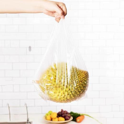 佳能保鲜袋CB30背心卷装加厚PE食品袋专用耐高温家用经济装背心式易提大号30*38cm100个 商品图2