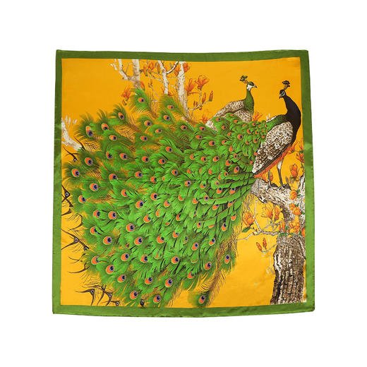 雀翎流光印花围巾 | 夏日搭配超美单品 | 24小时现货发 商品图4