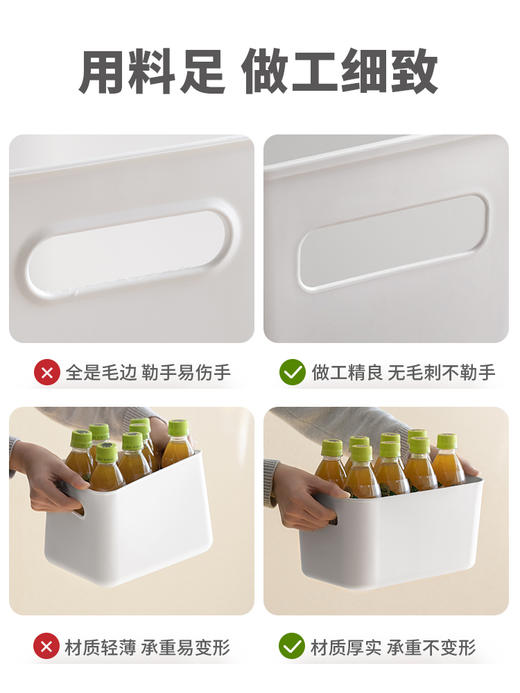 懒角落整理收纳篮66067 商品图2