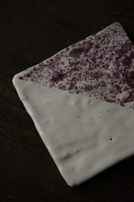 中田雄一26｜27紫斑纹陶板 商品图3