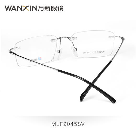 万新新品光学镜米利恩 MLF2045SV 商品图3