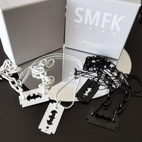 【亏本清仓】SMFK 暗黑骑士蝙蝠侠系列合作款刀片项链（不支持退换） [福利品]