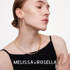 MELISSA&ROSELLA  双生系列立体方块链条珍珠项链/手链/耳坠 商品缩略图0