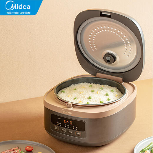 美的（Midea）金属机身多功能电饭煲FB4061R 商品图4