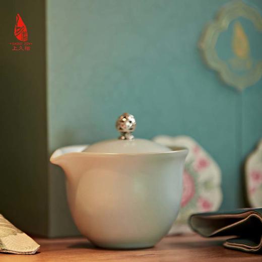 SAINTJOY/上久楷礼盒  江南采莲  宋锦杯垫SPS23C13  宋锦茶席BWS23P0101  宋锦茶具包Css23006 商品图10