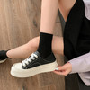 西村名物2023年秋季新款超轻软底舒适百搭小白鞋D23CM32401 商品缩略图1