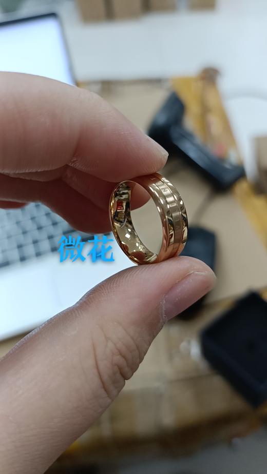 7315030016741丹尼尔惠灵顿DANIEL WELLINGTON |DW 鎏金曜目亮光磨砂双质感单戒指男女情侣指环52 商品图4