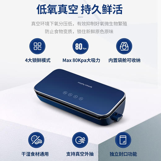 摩飞食物保鲜机MR1118【伊藤优选301692】 商品图2