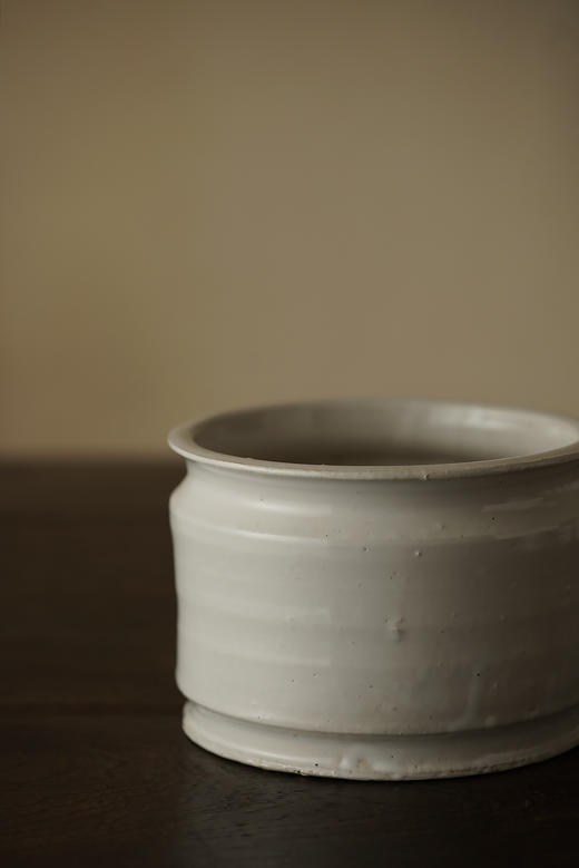 中田雄一35白釉Delft水桶 商品图1