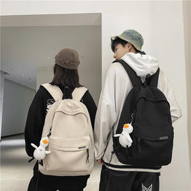 初中生书包简约大容量旅行背包高中生休闲包新美伦9159