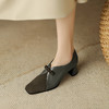 优雅百搭，里外全头层皮深口单鞋ZYY-A447 商品缩略图4