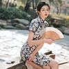 2023春夏款改良旗袍年轻款 气质高端小个子复古民国风少女连衣裙 商品缩略图0