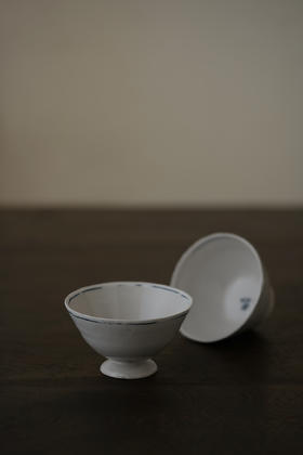 中田雄一22色绘杯 s 青花