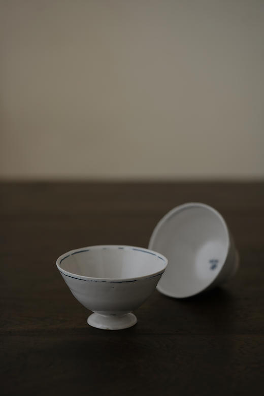 中田雄一22色绘杯 s 青花 商品图0