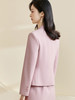 米思阳2026春季新款时尚通勤职场风粉色西装修身长袖开衫外套2493 商品缩略图2