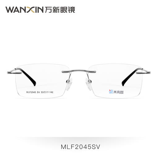 万新新品光学镜米利恩 MLF2045SV 商品图4