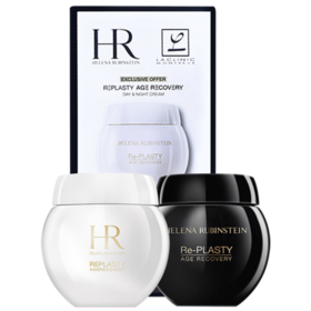 HR赫莲娜黑白绷带面霜女护肤套50ml+50ml  QM