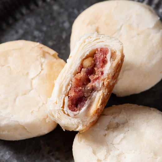 【暴雪云腿酥】280克（35克*8块）/现做现发/减糖、减油配⽅/精华⽪馅⽐1:1/ 手工制作 商品图3