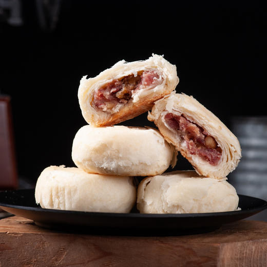 【暴雪云腿酥】280克（35克*8块）/现做现发/减糖、减油配⽅/精华⽪馅⽐1:1/ 手工制作 商品图1