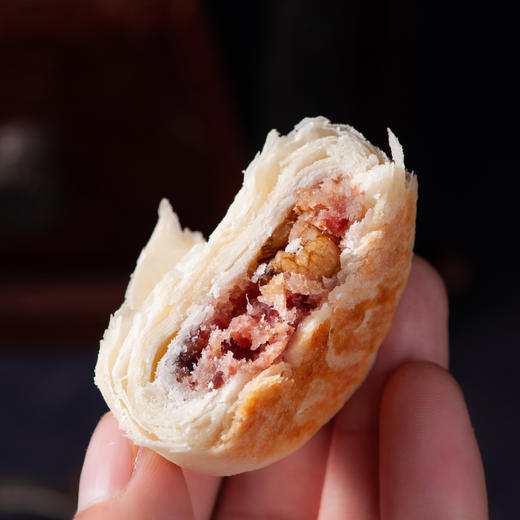 【暴雪云腿酥】280克（35克*8块）/现做现发/减糖、减油配⽅/精华⽪馅⽐1:1/ 手工制作 商品图5