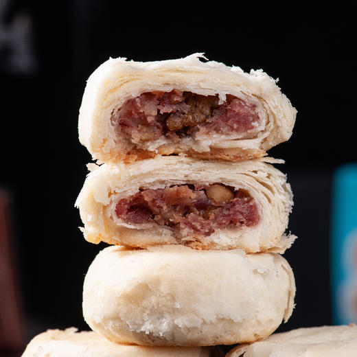 【暴雪云腿酥】280克（35克*8块）/现做现发/减糖、减油配⽅/精华⽪馅⽐1:1/ 手工制作 商品图6